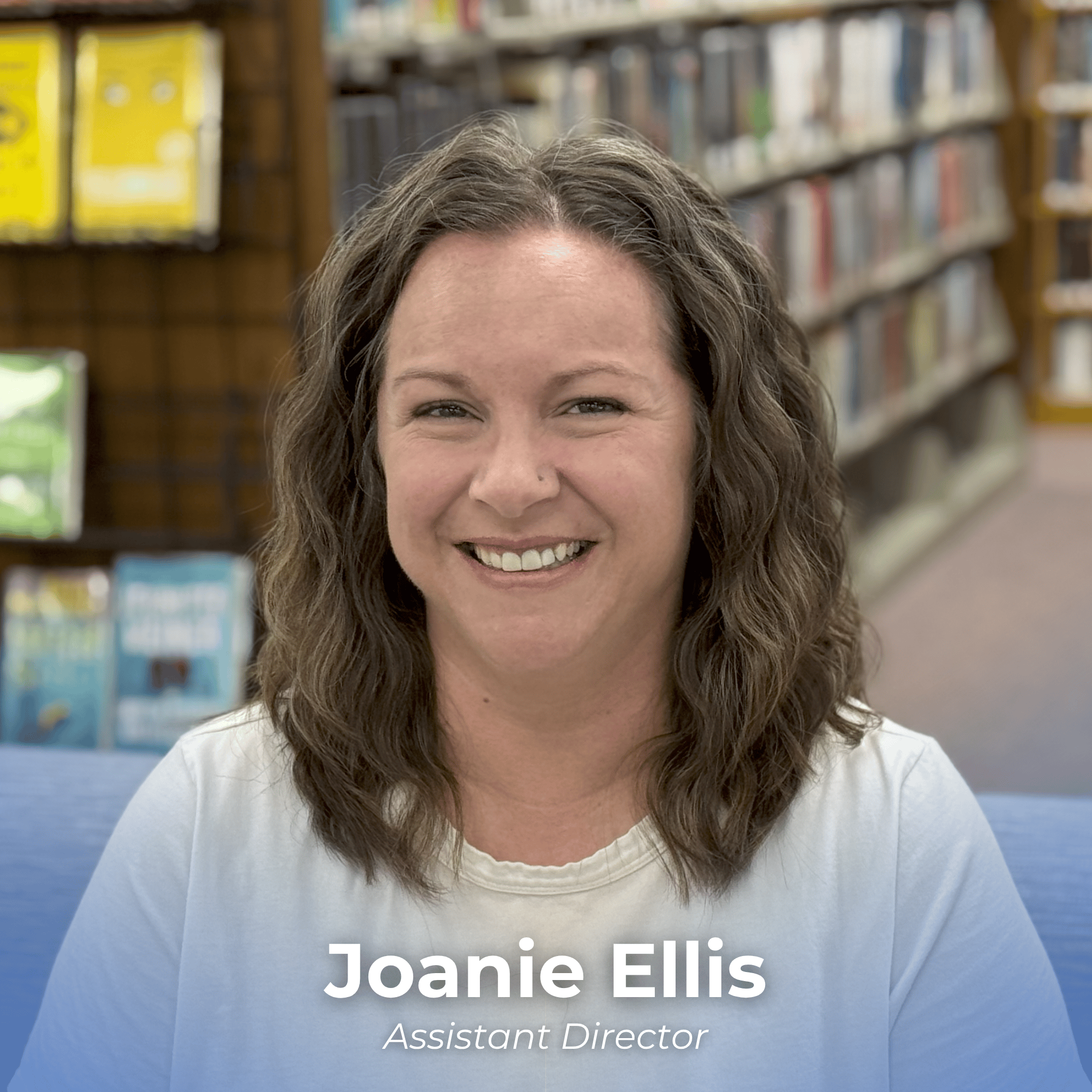 Headshot photograph of Joanie Ellis